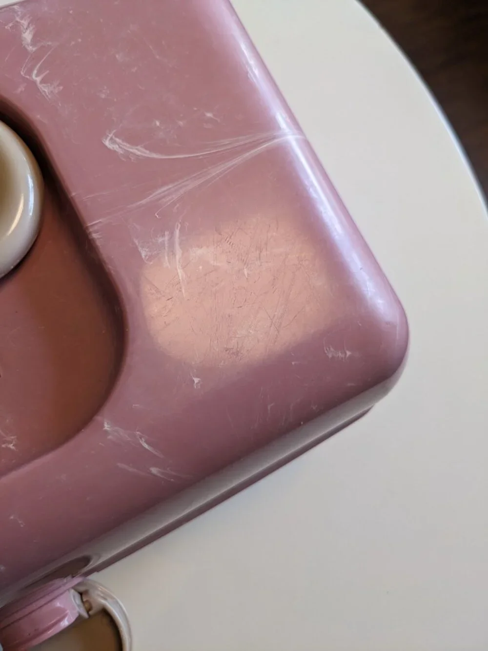 Caboodles Pink Marble On-The-Go Girl Case